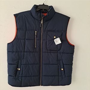 Men's Big & Tall Puffer Vest - Goodfellow & Co Navy (Blue) 2XB